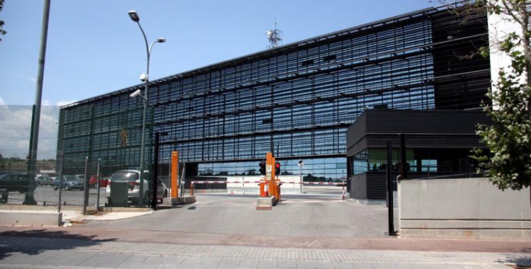 Exterior del complex central dels Mossos/ ACN