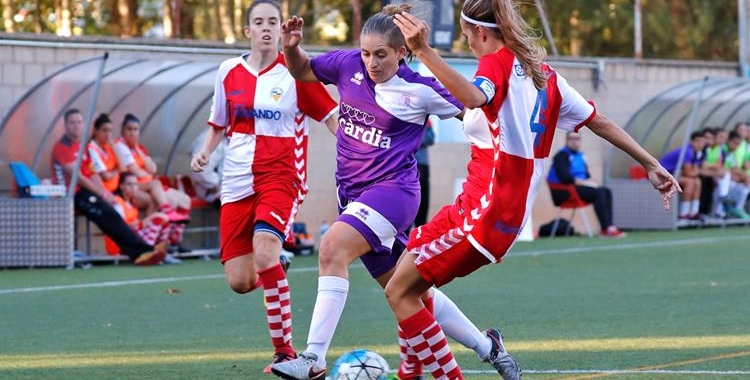 Les arlequinades van batre per la mínima el Pontenc | Daniel Bosch - Futfem.cat