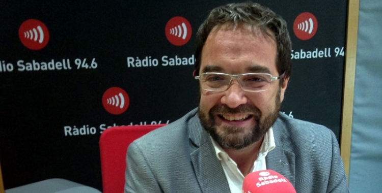 Juli Fernández, en una imatge d'arxiu de Ràdio Sabadell