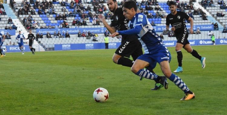 Mario ha gaudit d'una de les ocasions més clares del partit | Críspulo Díaz