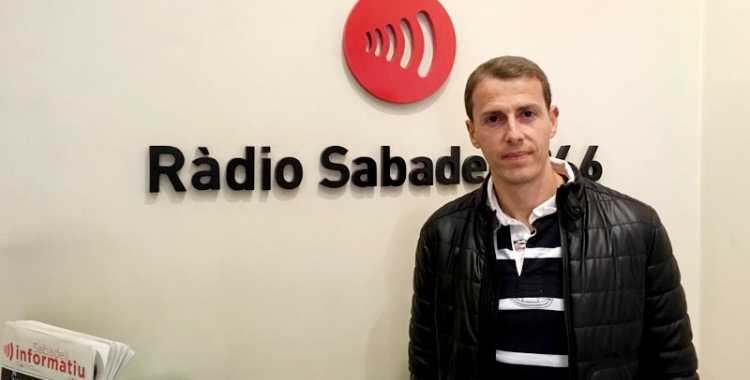 Medié Jiménez ha visitat avui Ràdio Sabadell | Sergi Garcés