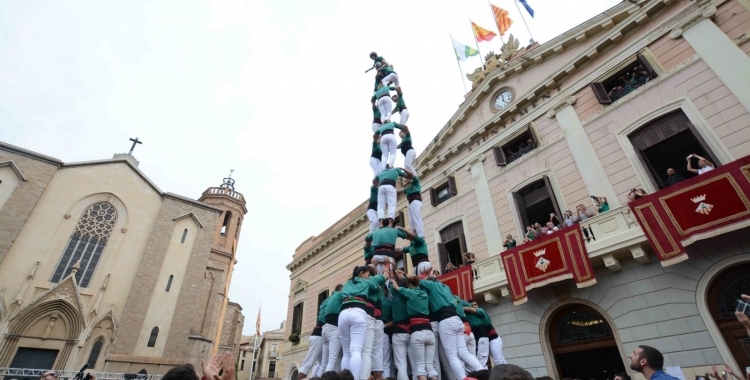 El 3 de 9 amb folre dels Saballuts, carregat | Roger Benet