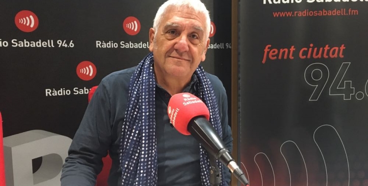 Josep Ramon Giménez, vicepresident de la Lliga dels Drets dels Pobles | Mireia Sans