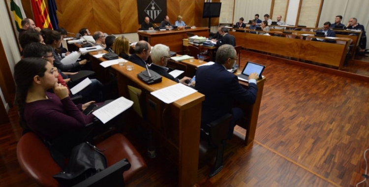 El debat dels pressupostos és un dels punts principals del ple de novembre/ Roger Benet