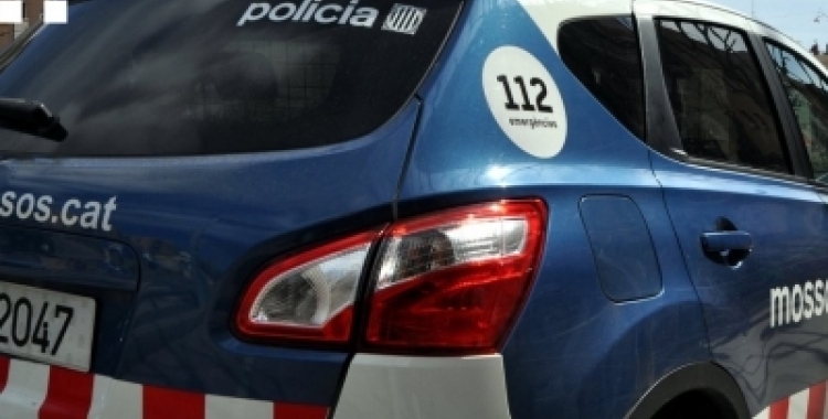 Imatge d'un cotxe dels Mossos d'Esquadra