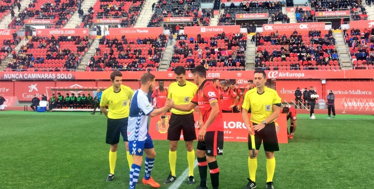 Marc Martínez ha actuat com a capità a Palma per l'absència del sancionat Migue | RCD Mallorca