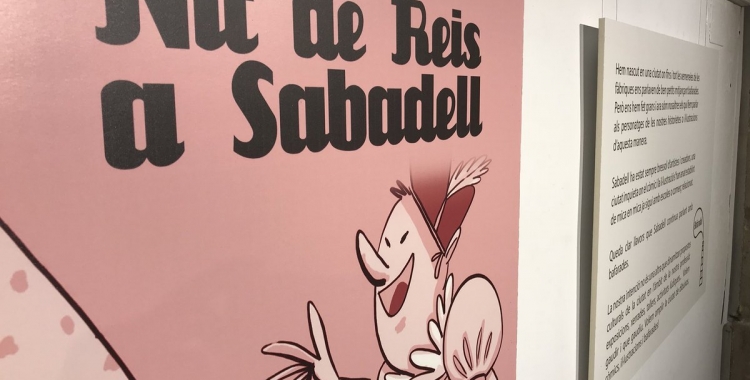 Inauguració de les noves il·lustraciós del conte "Nit de Reis a Sabadell" | Roger Benet