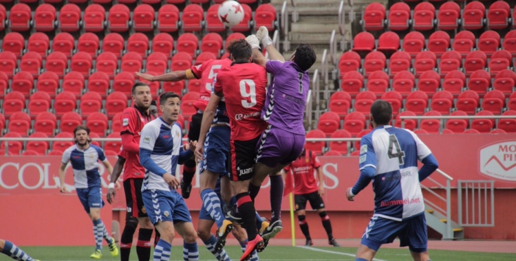 Roberto va deixar la porteria a 0 contra el Mallorca | RCD Mallorca