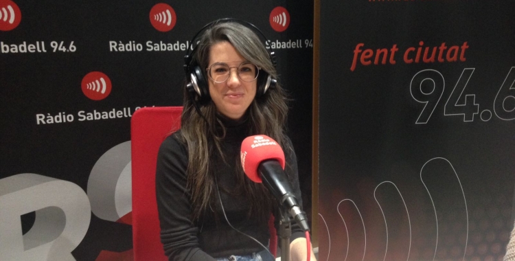 Núria Llorca, membre de la Comissió Artística de l'Acadèmia de Belles Arts de Sabadell. | Foto: Raquel García