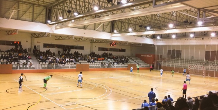 El partit es va disputar al Pavelló del Nord | Joan Barberà