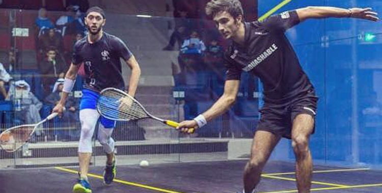 Iker Pajares en un punt de l'Open de Kuwait