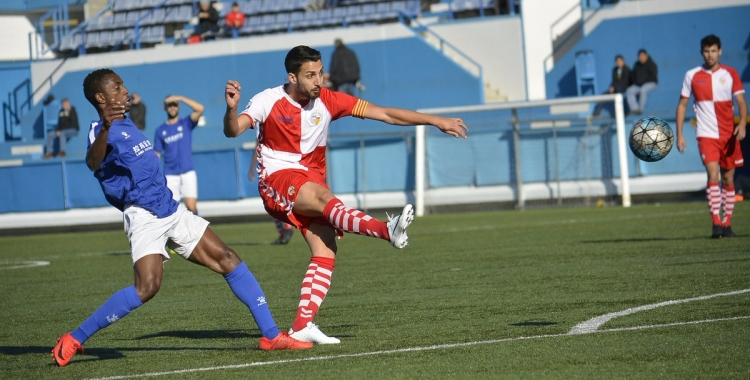 Sergi Estrada, màxim golejador del filial arlequinat | Félix Sancho