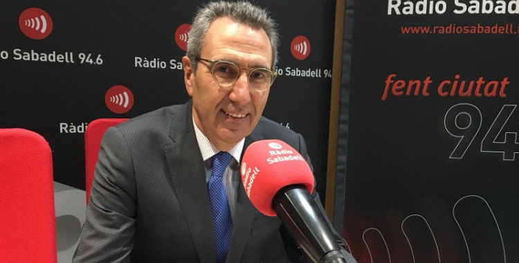 Martí Solà, director de la Fundació Gas Natural Fenosa, ha passat avui per Ràdio Sabadell/ Mireia Sans