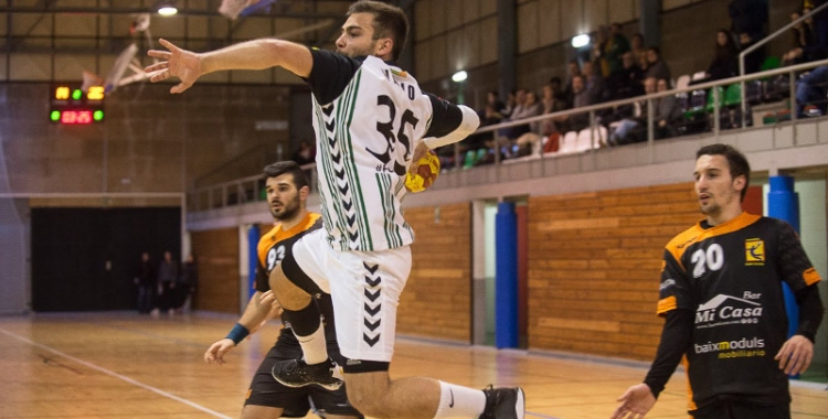 Quim Vaíllo va fer cinc gols davant el Sant Esteve Palautordera