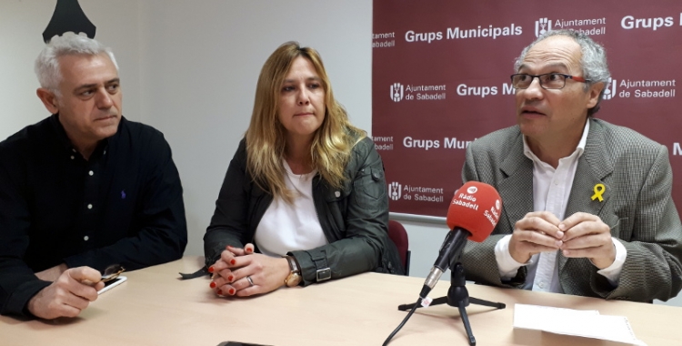 CIU ha fet declaracions el dia que s'ha presentat el projecte de reurbanització del Passeig/ Karen Madrid