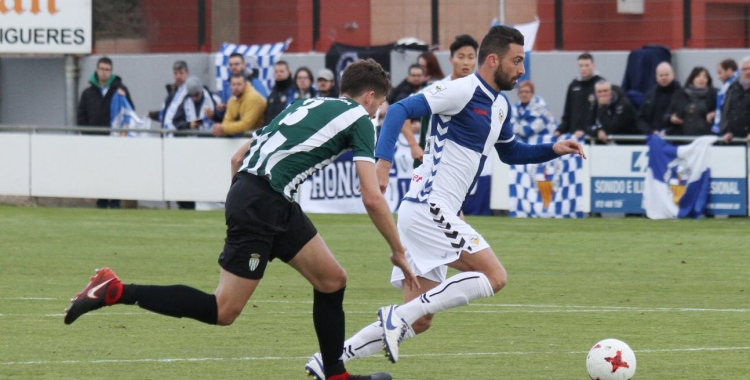 El primer gol d'Arturo amb la samarreta arlequinada ha estat estèril | Sandra Dihör