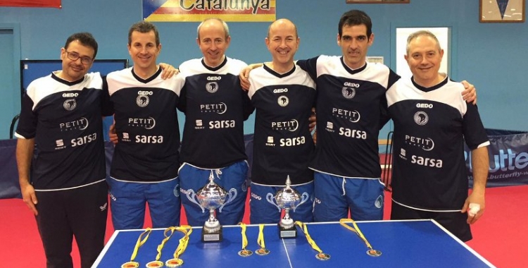 El Natació Sabadell campió de Catalunya de veterans +50 | CN Sabadell TT