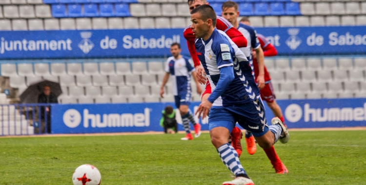 Felipe Sanchón pot ser baixa pel partit de diumenge | CE Sabadell