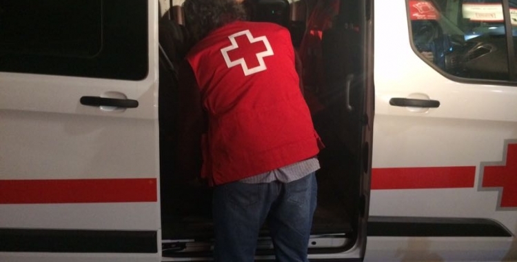 La Unitat d'Emergències Socials de la Creu Roja sortirà aquest vespre/ Creu Roja