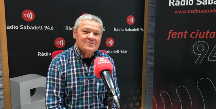Pedro del Jesús, membre de la Plataforma en defensa de les pensions, ha passat per l'estudi de Ràdio Sabadell.