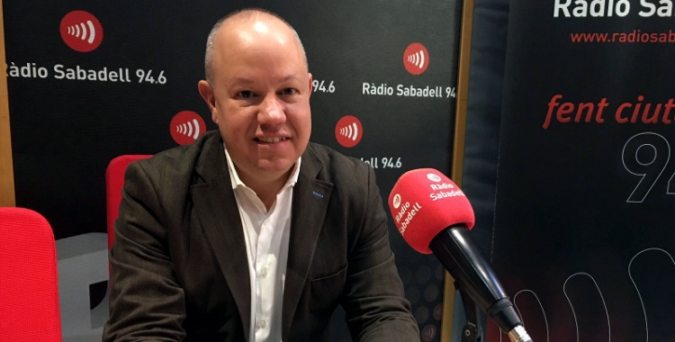 Joan Garcia ha valorat la situació actual a Ràdio Sabadell/ Mireia Sans