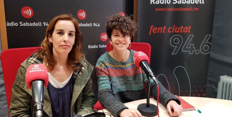 Noemí Gàlvez i Agnès Planas han presentat Al matí les III jornades consentides. Foto: Roger Benet