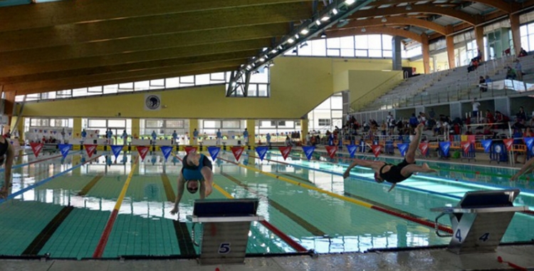 La piscina de Can Llong ha acollit el Trofeu Paul Wildeboer durant tot el cap de setmana