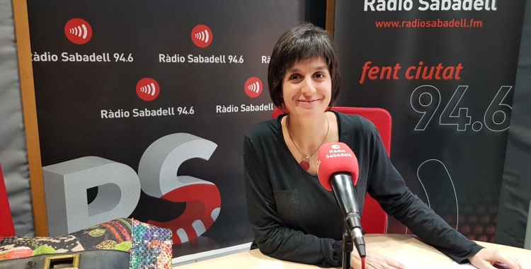 Auxi Gil, coordinadora del programa de voluntariat del Taulí, fa bon balanç de la iniciativa/ Raquel Garcia