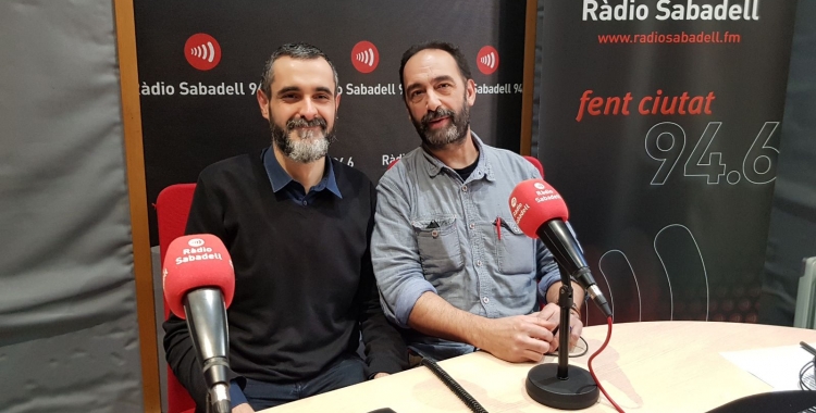 Ferran Burguillos i Carles Alcoy destaquen l'èxit dels clubs de lectura/ Raquel Garcia