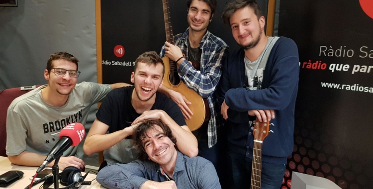 Els Ovella Xao a l'estudi de Ràdio Sabadell | Raquel García 