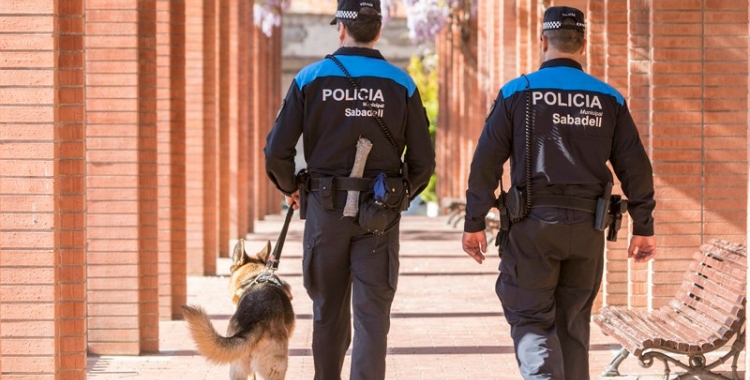 La Unitat Canina ha anat creixent en nombre d'agents en els últims anys/ Cedida