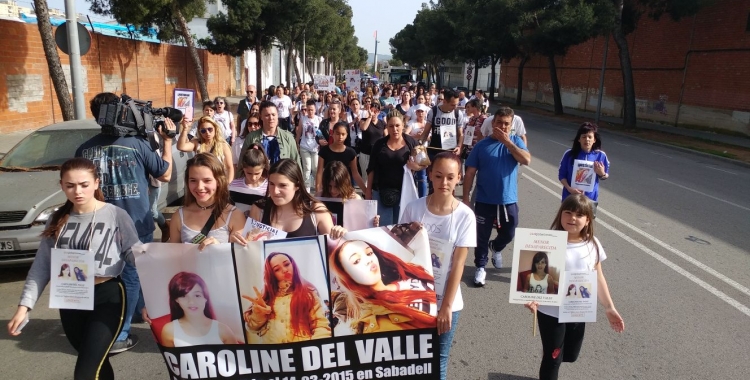 Manifestació per Caroline del Valle | Pere Gallifa