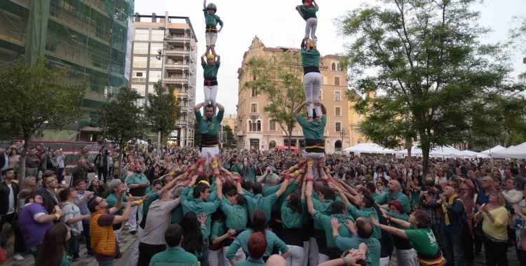  Actuació dels Castellers de Sabadell al Racó del Campanar | Roger Benet 