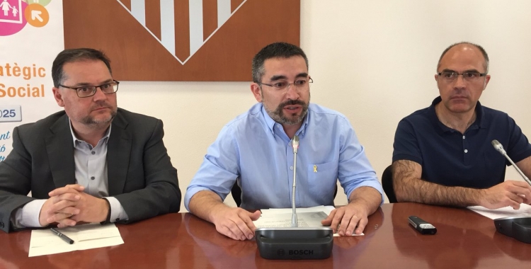 Francisco López (TUS), Gabriel Fernández i Xavier Guerrero | Ràdio Sabadell 