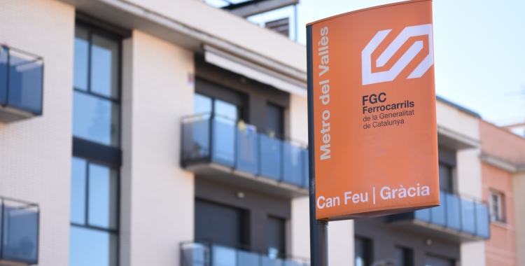 Exterior de Can Feu FGC | Gràcia | Roger Benet 