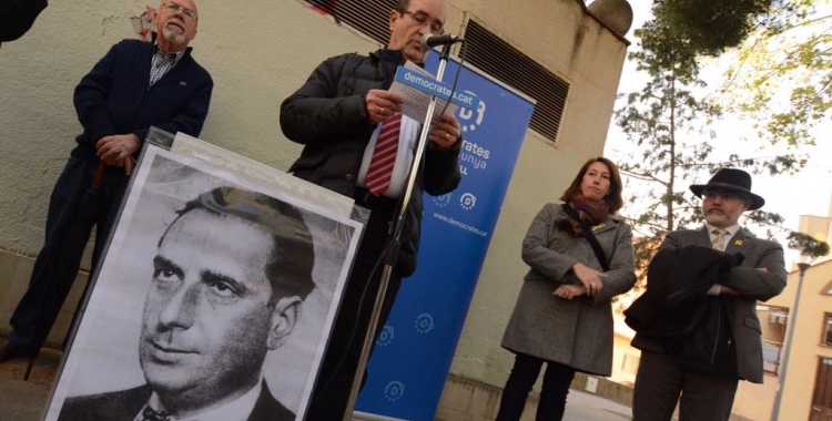 Demòcrates durant l'acte de record a Carrasco i Formiguera | Roger Benet
