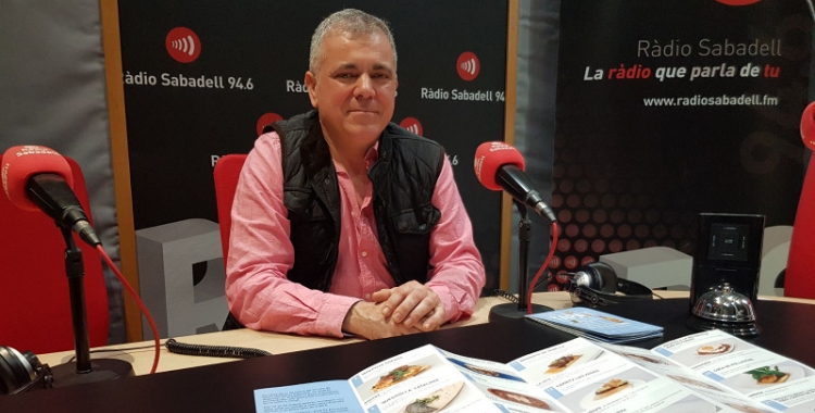 Jordi Roca ha presentat el Destapa't a Ràdio Sabadell/ Raquel Garcia