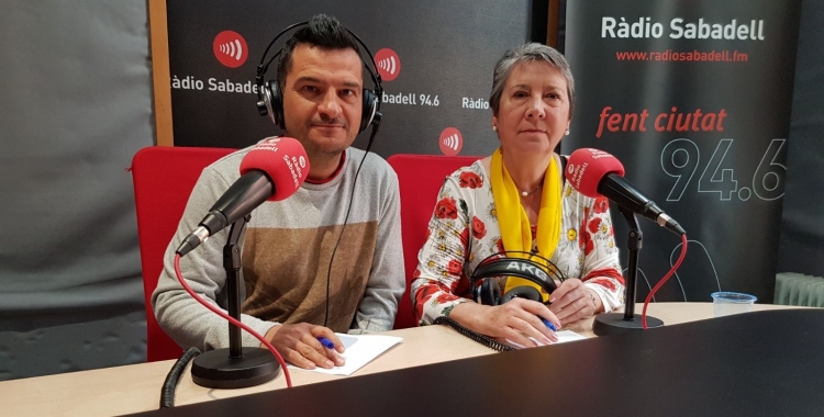 Els responsables del Projecte Wide a l'Escola Industrial | Raquel Garcia