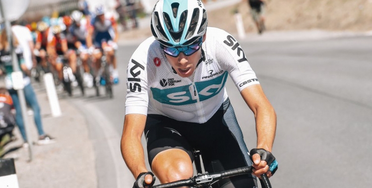 David de la Cruz ajudarà a Chris Froome a lluitar per la victòria al Giro