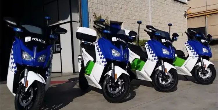 Motocicletes de la policia municipal | Cedida
