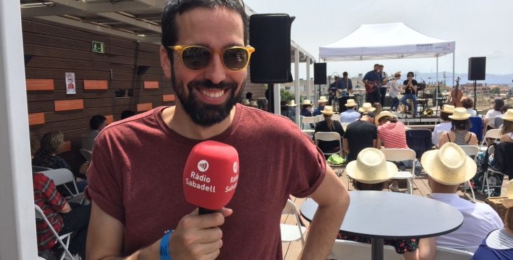 Arnau Solsona a l'últim vermut de l'Embassa't | Ràdio Sabadell