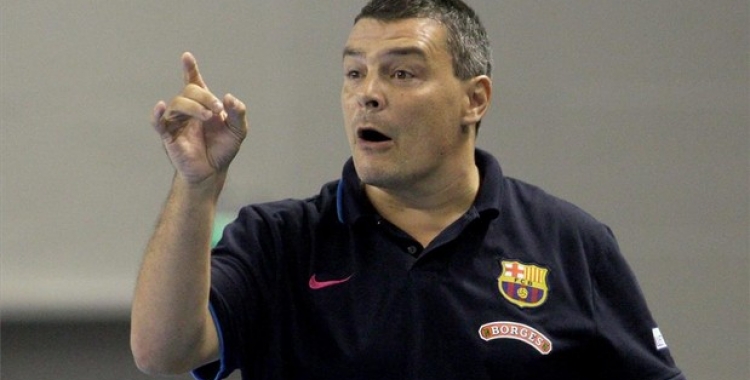 Xavi Pasqual, tècnic del primer equip del Barça Lassa d'handbol | Sport