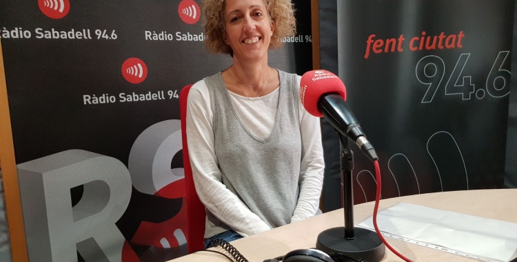 Carme Partera a Ràdio Sabadell | Raquel Garcia