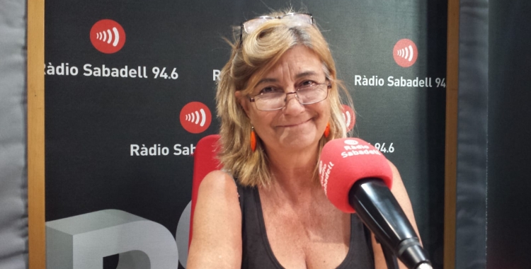 Tere Ibáñez, a Ràdio Sabadell | Pau Duran