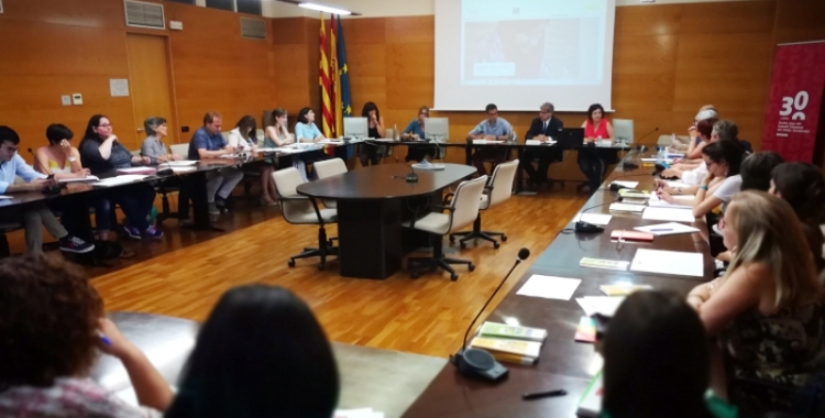 Reunió sobre asil i refugi al Consell Comarcal | Cedida