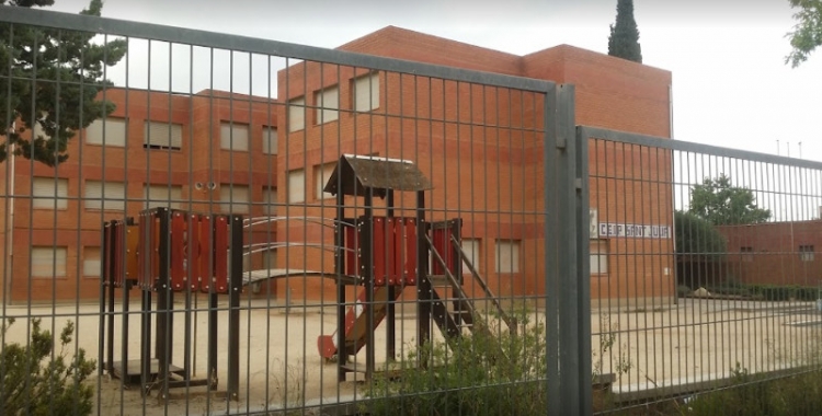 Exterior de l'Escola Sant Julià/ Cedida