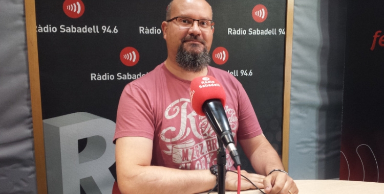 Ricard Hernández, testimoni de la campanya/ Ràdio Sabadell