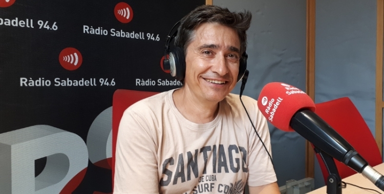 Lluís Perarnau, en una entrevista a Ràdio Sabadell/ Karen Madrid