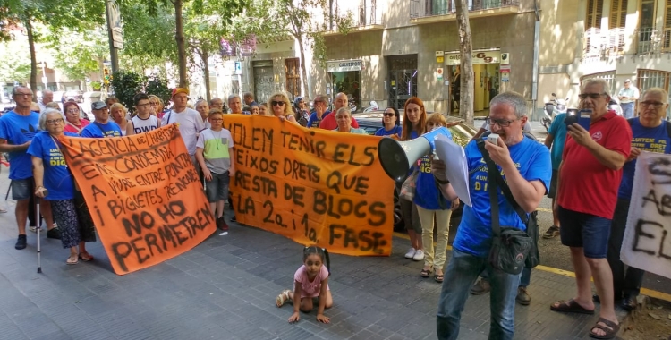 Manifestació davant l'Agència de l'Habitatge de Catalunya | Pere Gallifa