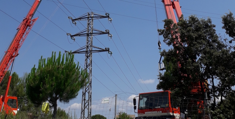 Retirada de les torres elèctriques | Cedida